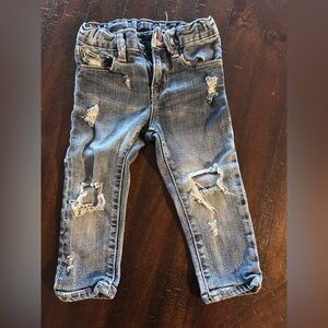 GAP Kids Blue Distressed Jeans